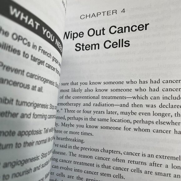 How to Prevent Reverse Cancer Diabetes Alzheimers French Grape Seed Extract 2023 - Picture 8 of 10